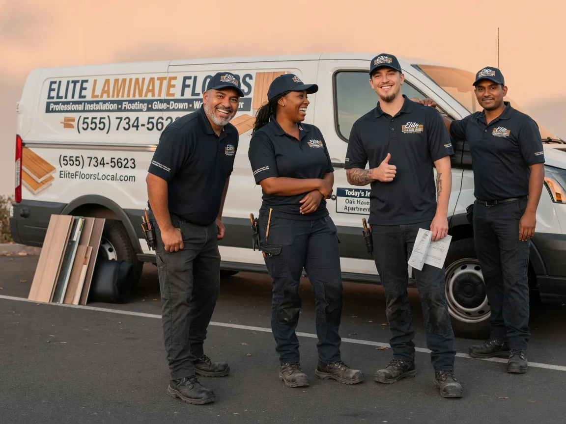 Laminate flooring installation company in Berthold, ND